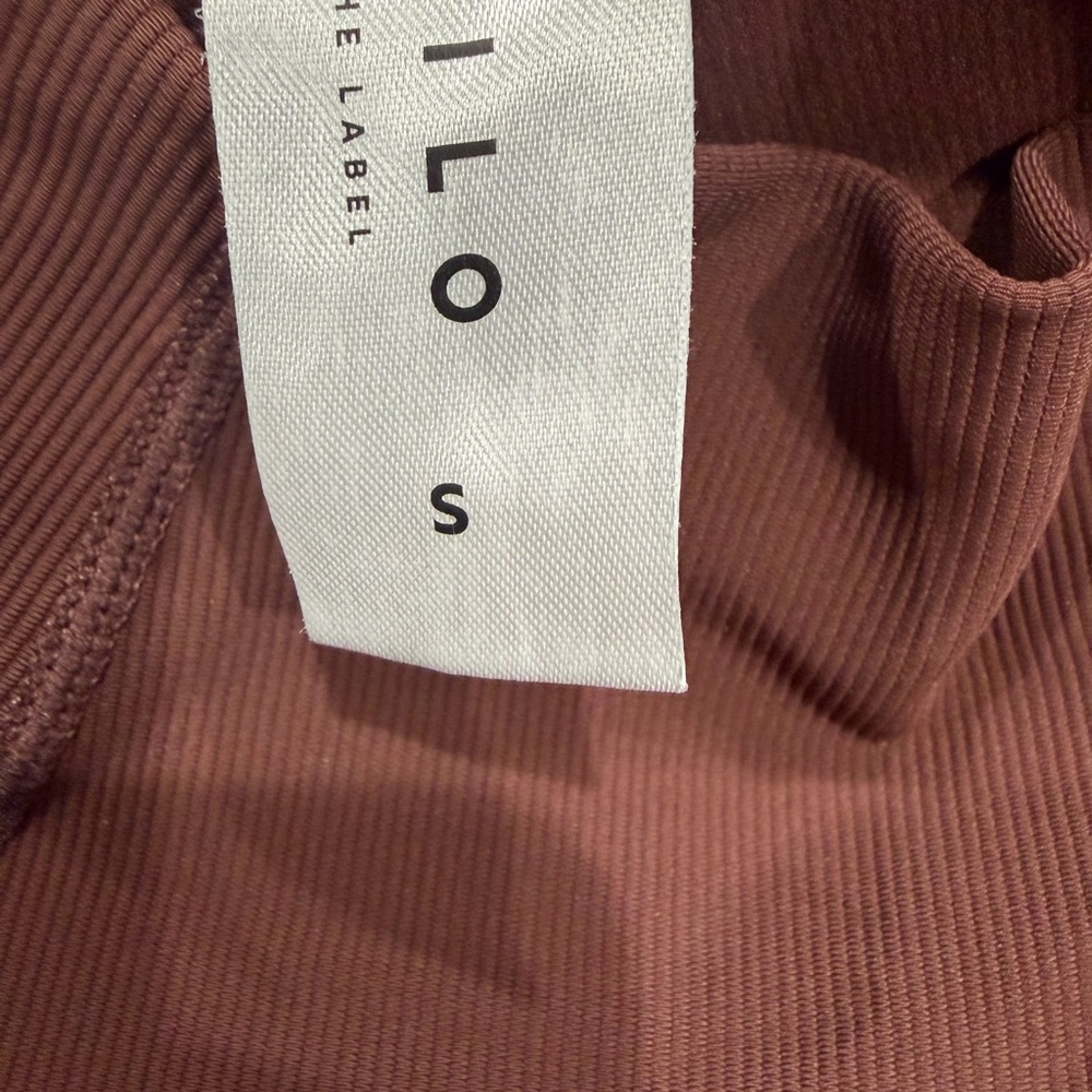 Wilo The Label Ribbed Brown Leggings Women’s Small - Picture 7 of 8